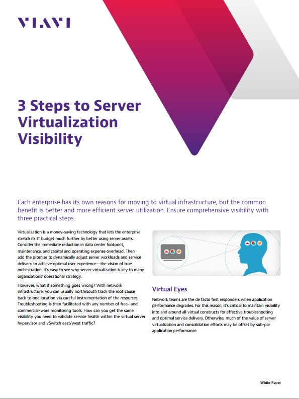 3 Steps to Server Virtualization Visibility