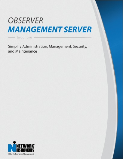 Observer Management Server Brochure