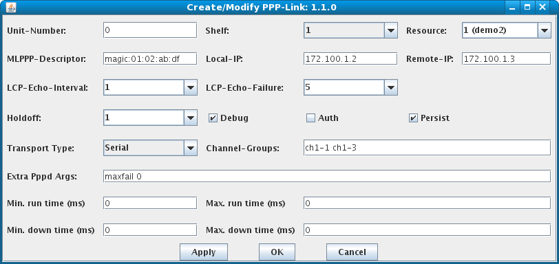 LANforge-GUI PPP Create/Modify