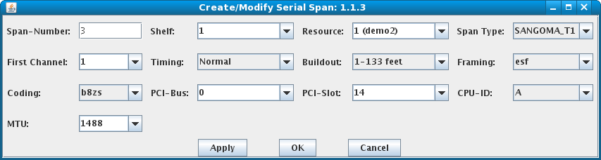 LANforge-GUI Serial Spans Create/Modify