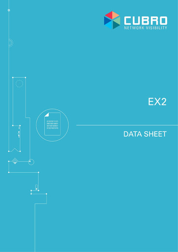 Cubro PacketMaster EX2 Data Sheet